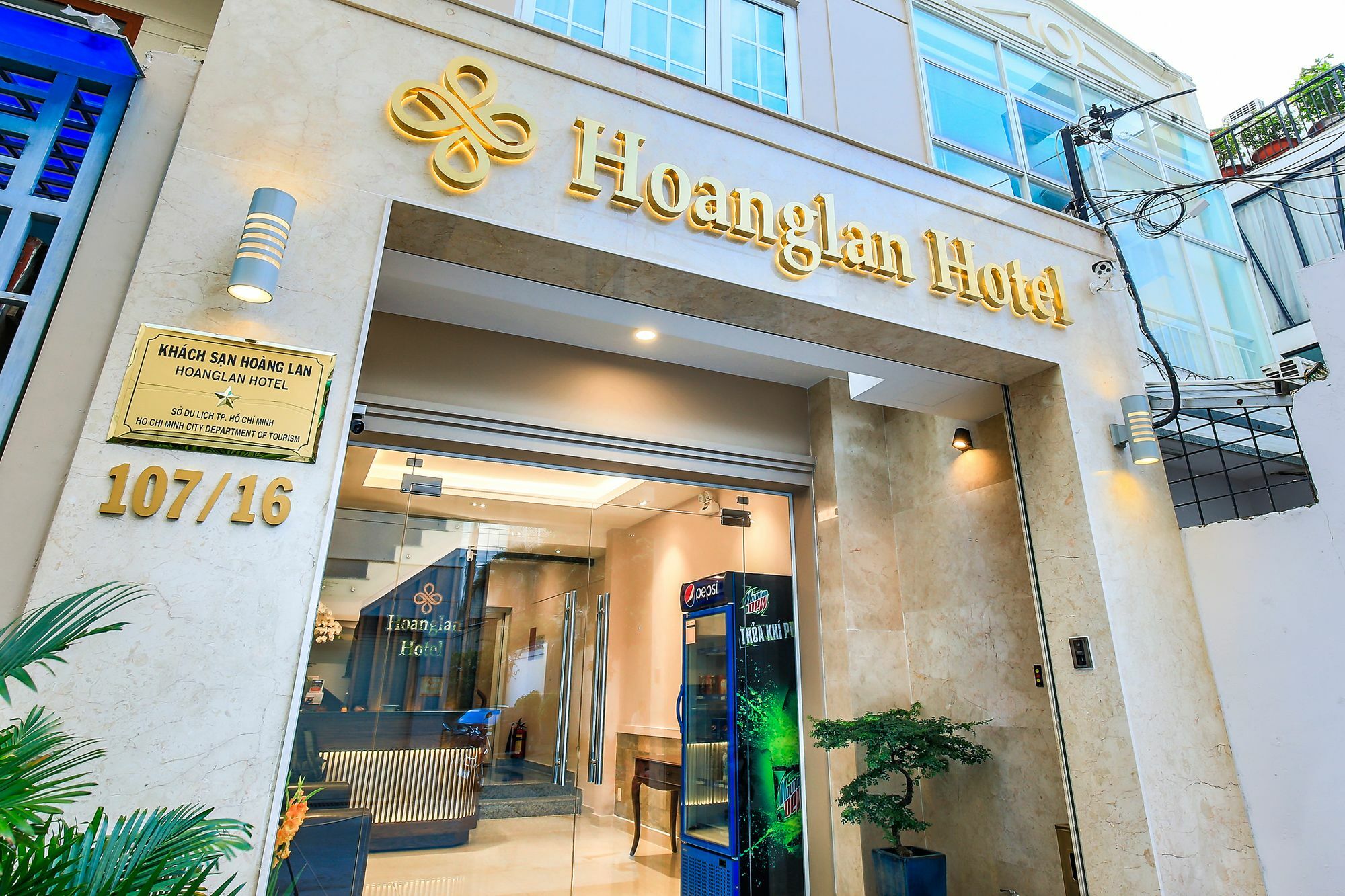 Hoang Lan Hotel Ciudad Ho Chi Minh  Exterior foto